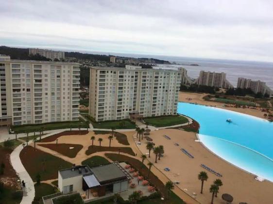 Departamento Laguna Bahia Algarrobo Esterno foto
